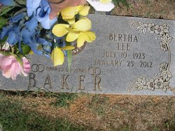 Bertha Lee <I>Russell</I> Baker 