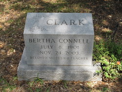 Bertha <I>Connell</I> Clark 