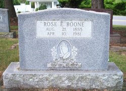 Ruth Rosetta “Rose” Boone 
