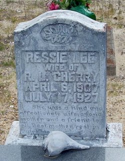 Ressie Lee <I>Sanders</I> Cherry 