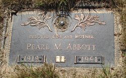Pearl Margaret <I>DuShane</I> Abbott 