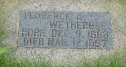 Florence A. <I>Stanley</I> Wetherbee 