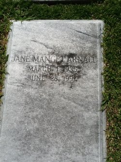Jane <I>Manget</I> Arnall 