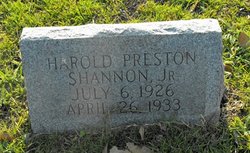 Harold Preston Shannon Jr.