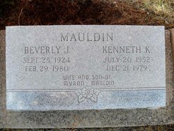 Kenneth K Mauldin 