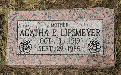 Agatha E Lipsmeyer 