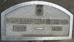 Earl Henry Christopher Alberthal 