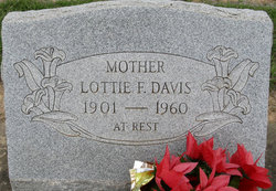 Lottie F <I>Snyder</I> Davis 