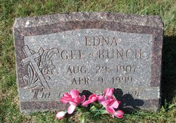 Edna Mae <I>Burt</I> Gee Bunch 