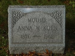 Anna W. <I>Stahnke</I> Korn 