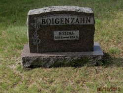 Rosina <I>Bauer</I> Boigenzahn 