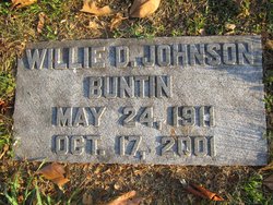 Willie Davis <I>Johnson</I> Buntin 