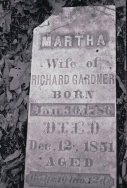 Martha Jane <I>Duncan</I> Gardner 