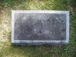 Betty Jane Rice 