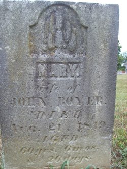 Mary <I>Rowe</I> Boyer 