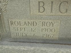 Roland Alvis “Roy” Bigbee 