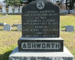 Elizabeth A <I>Clark</I> Ashworth 