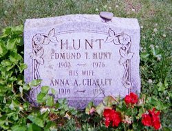 Anna A <I>Challet</I> Hunt 