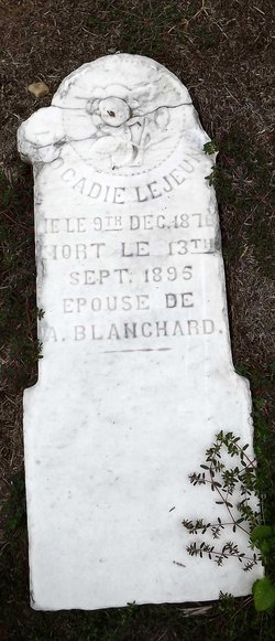 Leocadie <I>LeJeune</I> Blanchard 