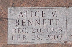 Alice V. Bennett 