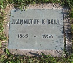 Annie Jeannette <I>Krause</I> Ball 