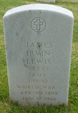 RM3 James Irvin Lewis 