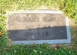 William Beamer Hemric 