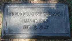 Cleo Ernest Wilson 