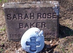 Sarah Ethel <I>Rose</I> Baker 