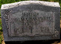Thelma <I>Mallory</I> Bakewell Cobb 