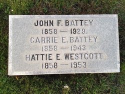 Carrie Edna <I>Westcott</I> Battey 