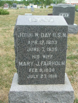 Mary J. F. <I>Fairholm</I> Day 