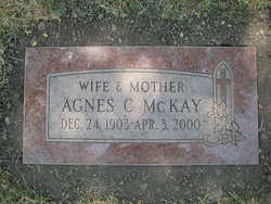 Agnes C <I>Considine</I> McKay 