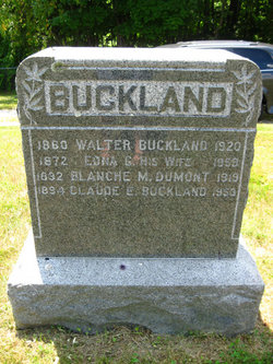 Claude E Buckland 