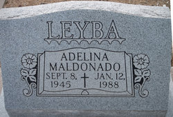 Adelina <I>Maldonado</I> Leyba 