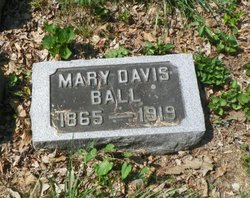 Mary J <I>Davis</I> Ball 