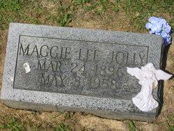 Maggie Lee <I>Evans</I> Jolly 