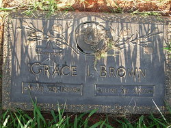 Grace Irene <I>Bacon</I> Brown 