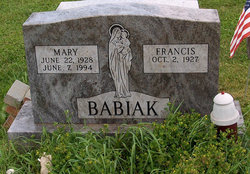 Mary <I>Yandrisovits</I> Babiak 