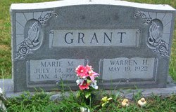 Marie Ellen <I>Massey</I> Grant 