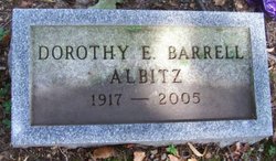 Dorothy E. <I>Schaeffer</I> Albitz 