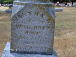 Martha A. <I>Terhune</I> Hunt 