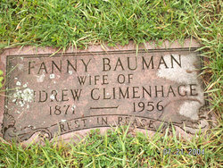 Fanny <I>Bauman</I> Climenhage 