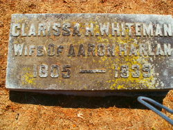 Clarissa Higbee <I>Whiteman</I> Harlan 