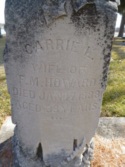 Carrie L. <I>Hanover</I> Howard 