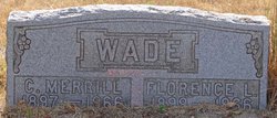 Florence L. <I>King</I> Wade 