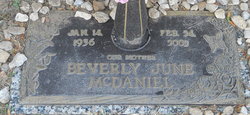 Beverly June McDaniel 