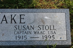 Capt Susan Elizabeth <I>Stoll</I> Blake 