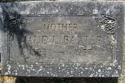 Maud U. <I>Morse</I> Baxter 