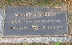 Bernice J Andros 